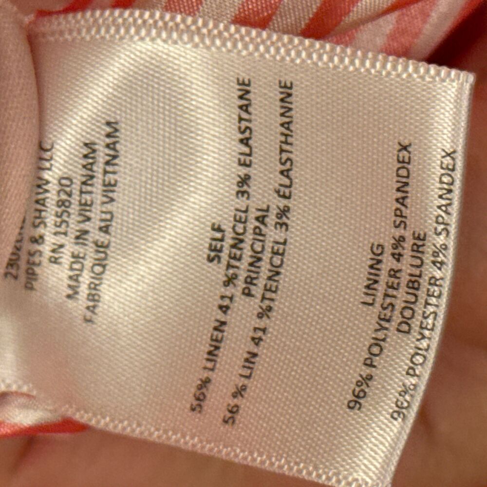 Veronica Beard Orange Single Button Notched Lapel… - image 5